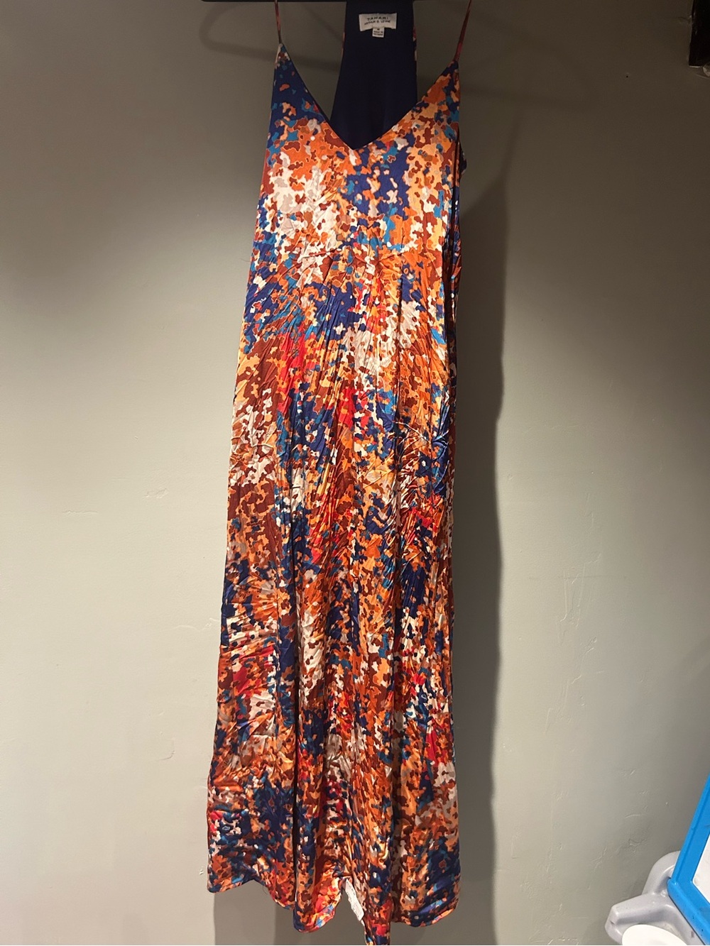 Orange Floral Women's dress